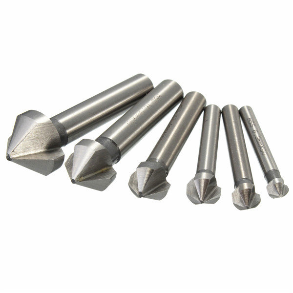 90 Degrees HSS Countersink Drill Bit | 6.3mm-20.5mm Chamfer for Wood Working - Image 2